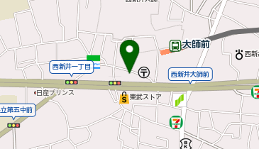 ナビパーク 西新井第7の地図画像