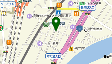 ナビパーク 鶴見中央第4の地図画像