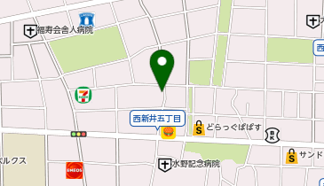 ナビパーク 西新井第8の地図画像