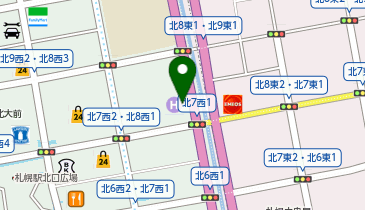 ナビパーク さつきた8・1の地図画像