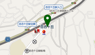 ナビパーク 百合丘第3の地図画像