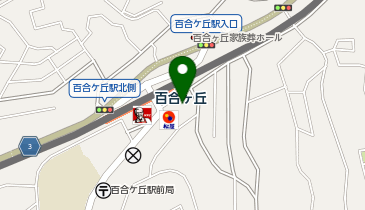 ナビパーク ナビサイクル百合丘第1の地図画像