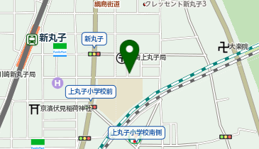 ナビパーク 上丸子八幡町第1の地図画像
