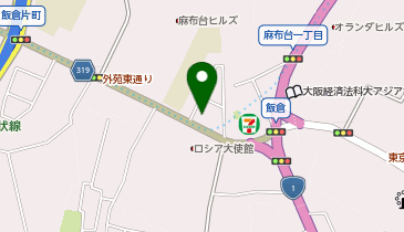 ナビパーク 麻布台第1の地図画像