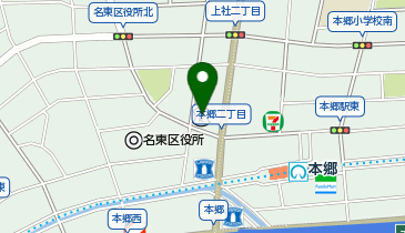 ナビパーク 上社第1の地図画像