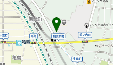 ナビパーク 則武新町第1の地図画像