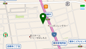 ナビパーク 西橋本第1の地図画像
