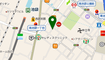 ナビパーク 南池袋第2の地図画像