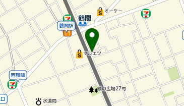 ナビパーク 鶴間第1の地図画像