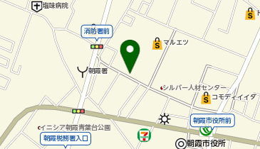 ナビパーク マルエツ朝霞店第1駐車場の地図画像