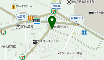 ナビパーク 荒木町第1の地図画像