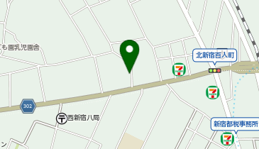 ナビパーク 北新宿第2の地図画像