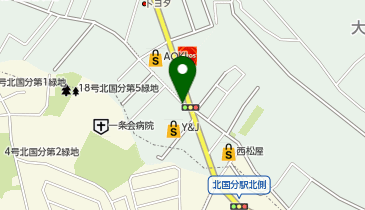 ナビパーク 松戸大橋第1の地図画像