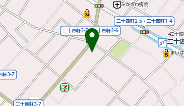 ナビパーク 二十四軒2条6丁目の地図画像
