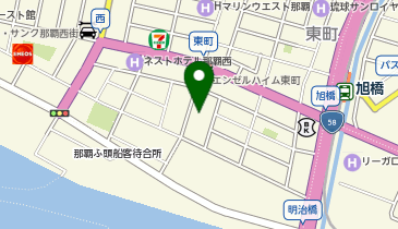 ナビパーク 那覇東町第1の地図画像