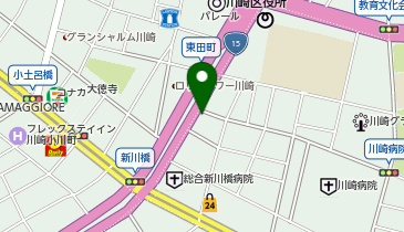 ナビパーク 川崎宮前町第1の地図画像