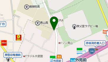 ナビパーク 北青山第2の地図画像