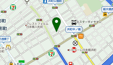 ナビパーク 日本橋浜町第1の地図画像