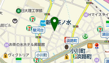 ジャストパーク神田淡路町第1の地図画像