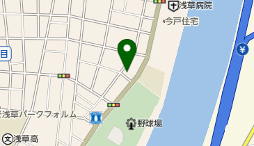 ジャストパーク今戸第2の地図画像