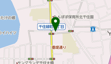 ジャストパーク千住宮元町第1の地図画像