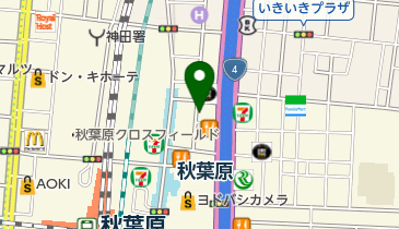 ジャストパーク神田松永町第1の地図画像