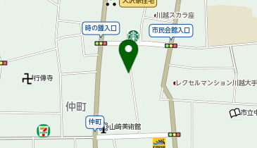 大栄パークりそなコエドテラスの地図画像