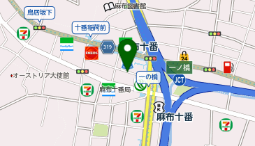 大栄パーク麻布十番の地図画像