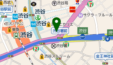 大栄パーク渋谷東口ビルの地図画像