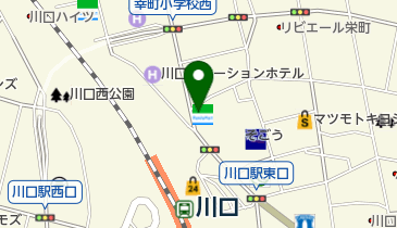 大栄パーク川口の地図画像