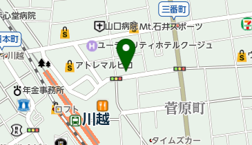 大栄パーク川越駅前第2の地図画像