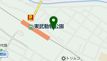 大栄パーク東武動物公園駅前の地図画像