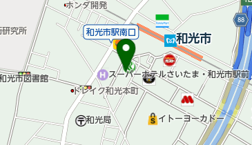 大栄パーク和光の地図画像