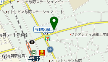 大栄パーク与野駅東口の地図画像