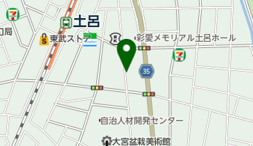 土呂1日貸大栄駐車場の地図画像