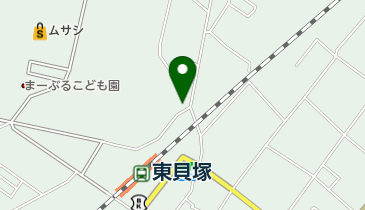 ショウワパーク東貝塚の地図画像