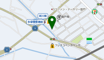 NPC24H向ケ丘遊園駅北口第5パーキングの地図画像