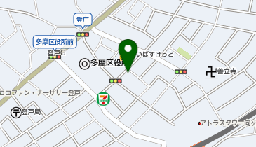 NPC24H向ケ丘遊園駅北口第3パーキングの地図画像