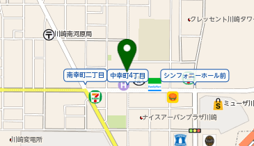 NPC24H川崎南幸町パーキングの地図画像