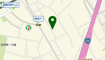 NPC24H川崎宮崎パーキングの地図画像