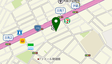 NPC24H三先1丁目パーキングの地図画像