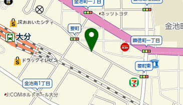 NPC24H大分駅北口パーキングの地図画像