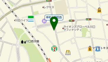 NPC24H川口駅東口パーキングの地図画像