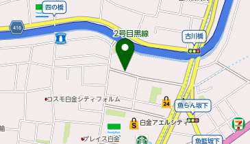 NPC24H白金ザ・スカイパーキングの地図画像