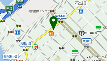 NPC24H博多区神屋町パーキングの地図画像