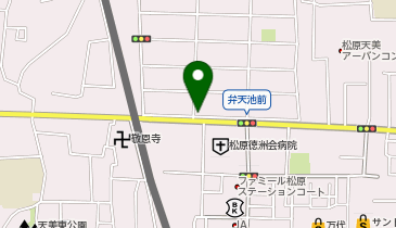 NPC24H河内天美駅北パーキングの地図画像
