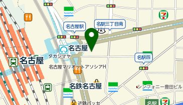 NPC24H名古屋ビルディングパーキングの地図画像