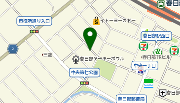 NPC24H春日部中央1丁目第6パーキングの地図画像