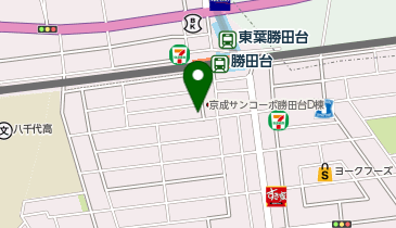 NPC24H勝田台第4パーキングの地図画像