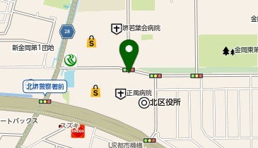 NPC24H正風病院パーキングの地図画像